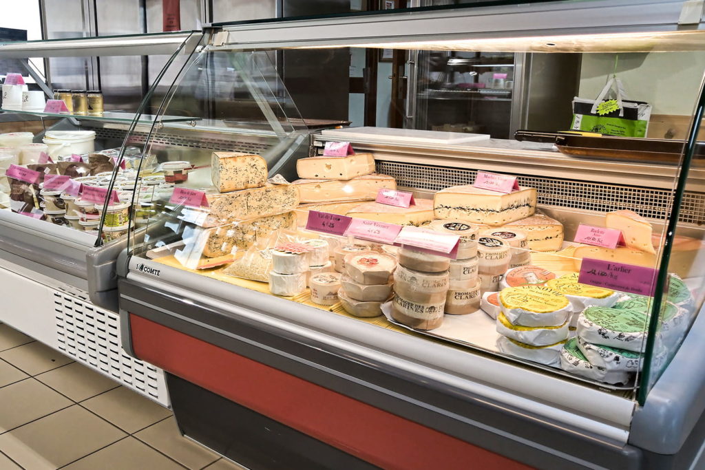 Etalage Fromages Fuitière Foucherans